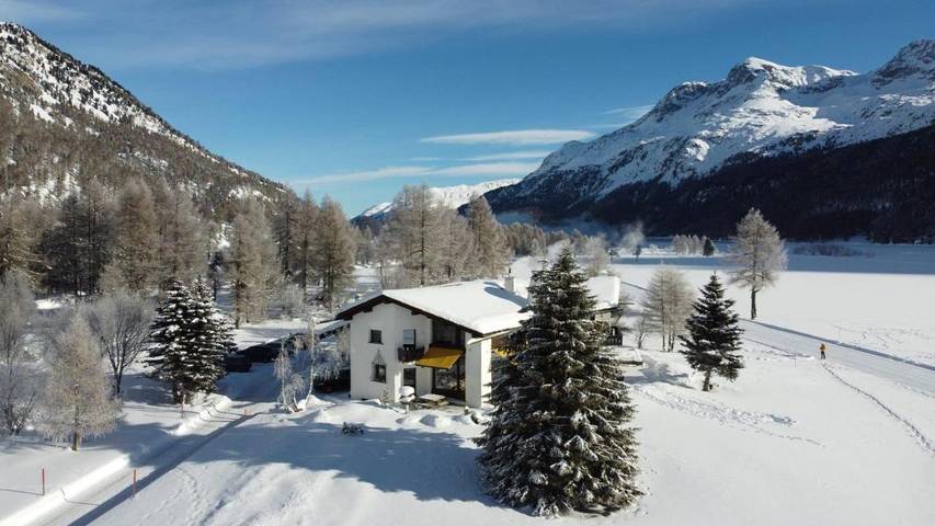 Gîte pour 8 personnes, avec jardin ainsi que vue et sauna dans Sils Maria - 2