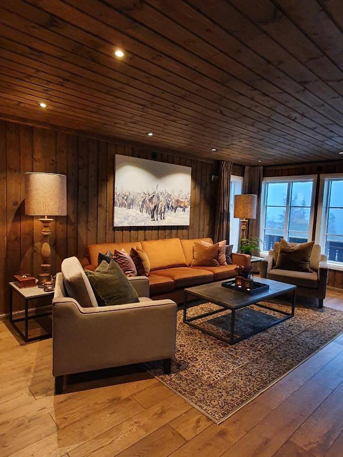 Location de vacances pour 8 personnes, avec terrasse ainsi que sauna et vue dans Bø - 2