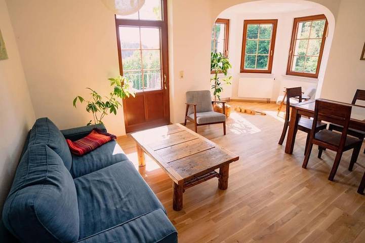 Ferienwohnung für 8 Personen, mit Balkon in Hohnstein