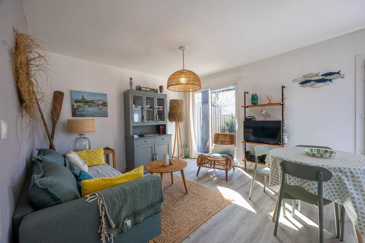 Maison de vacances pour 4 personnes, avec terrasse au Bassin d'Arcachon