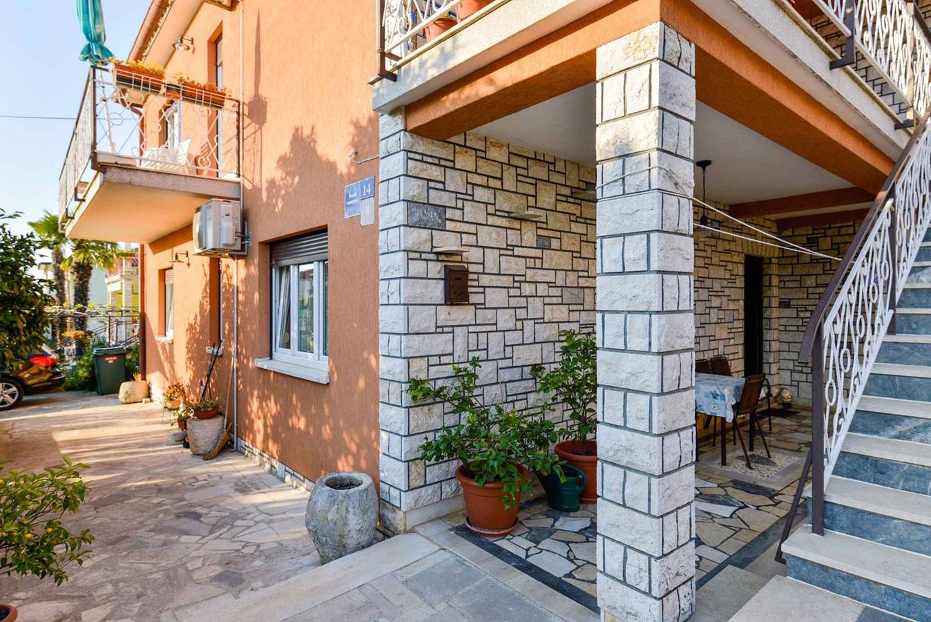 Apartamento vacacional entero, Apartamento vacacional con dos dormitorios  in Umag, Region de Umag