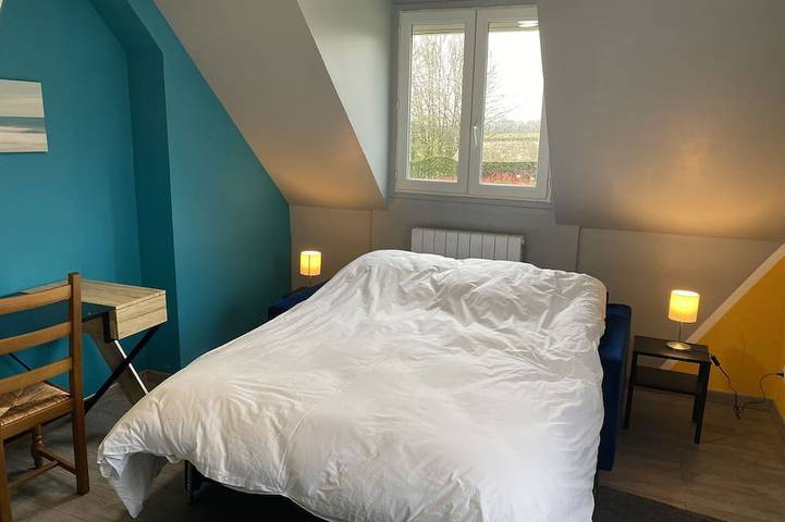 Location de vacances pour 17 personnes, avec jardin ainsi que terrasse et jacuzzi à Saint-Christophe-sur-Condé - 3