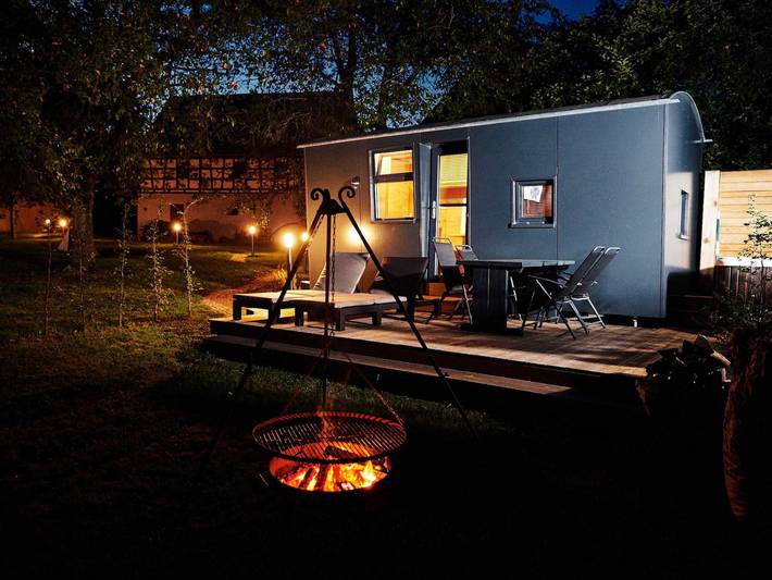 Ferienwohnung für 3 Personen, mit Whirlpool und Terrasse sowie Garten und Pool in der Fränkische Schweiz
