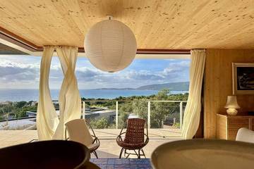 Gîte pour 8 personnes, avec jardin dans Plage de Scodi-Neri
