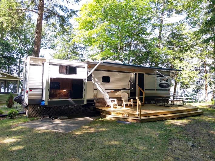 Vacation home for 5 people, with yard and terrace in Lake Michigan