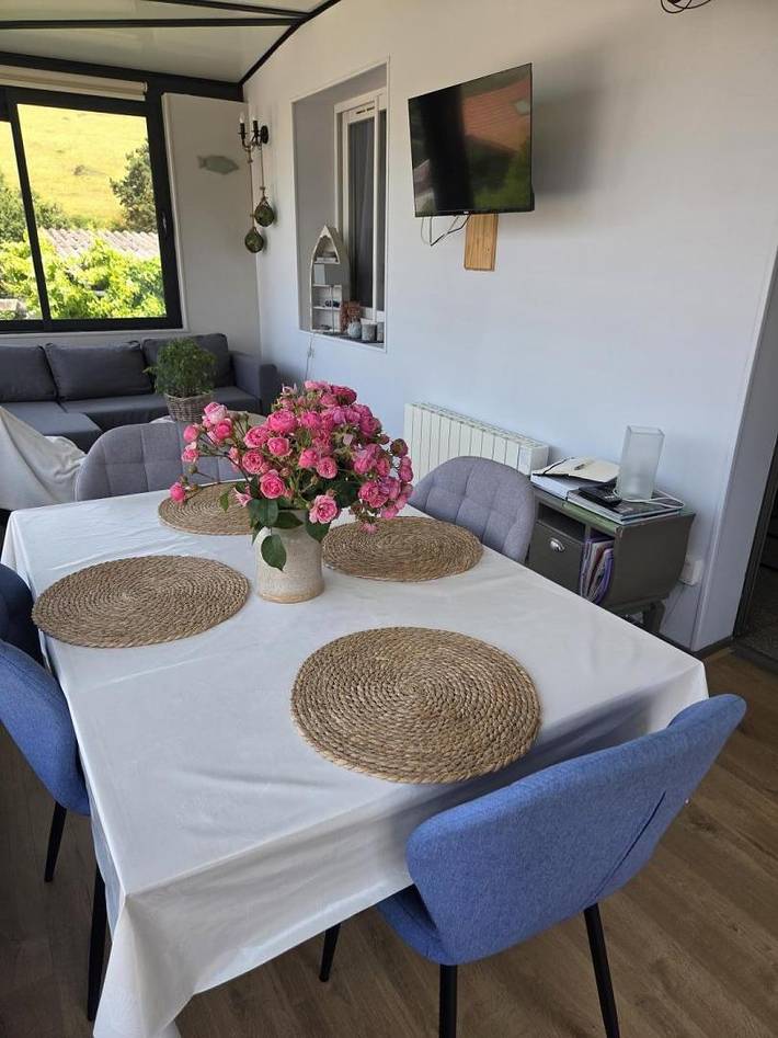 Gîte pour 4 personnes, avec Terrasse ainsi que Jardin et Vue dans Plage Saint-Martin (Saint-Martin-en-Campagne) - 3