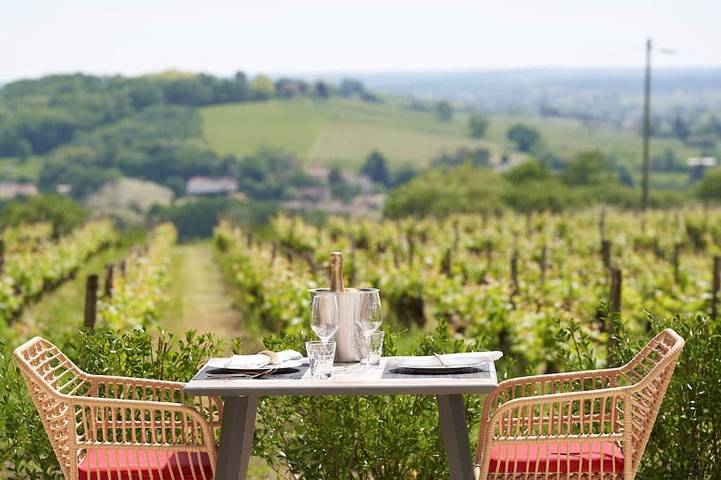 Chateau Bel Air-Sejour Prestige-Terrasse Avec Vue Panoramique Sur Les Vignes in Sainte-Croix-du-Mont, Région de Langon