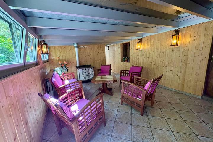 Location de vacances pour 8 personnes, avec jardin, adapté aux familles à Lapoutroie