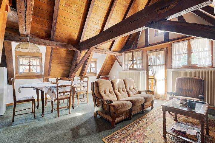 Cottage „Hanzel“ mit Gemeinschaftsterrasse, Garten und WLAN in CP de Minversheim, Bossendorf (Elsass)