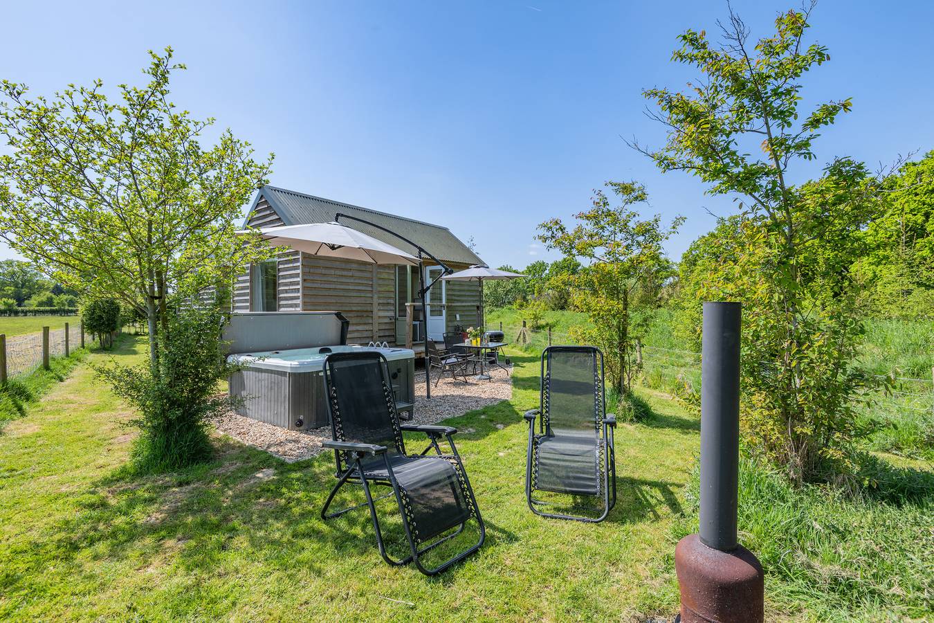 Vakantiehuis voor 2 personen met terras in Biddenden, Ashford en omgeving