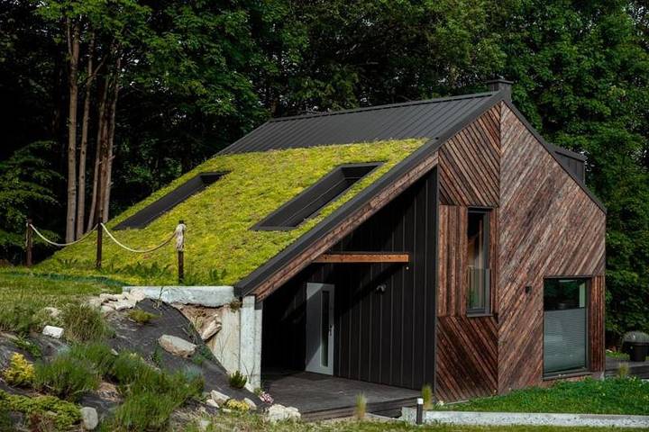 Dom dla 5 osób, z Taras i Ogród oraz Sauna i Widok w Szczyrk