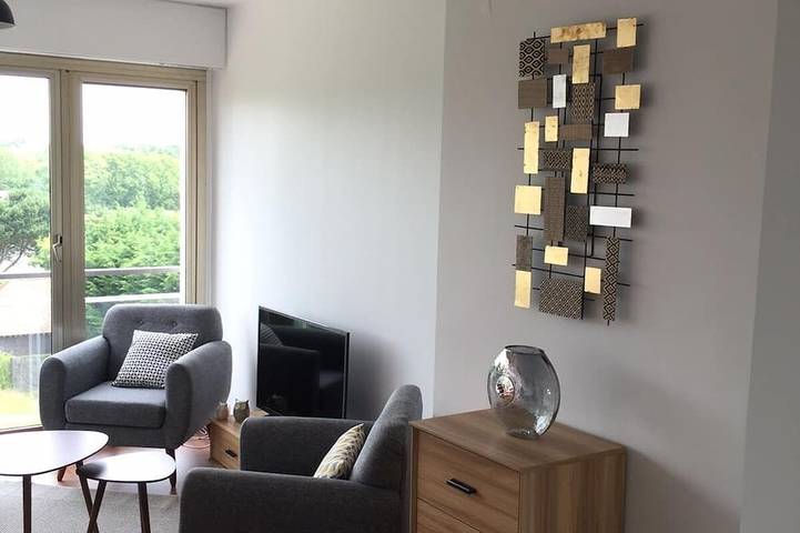 Appartement entier, Appartement au Calme Résidence de Standing+parking in Touquet-Paris-Plage, Région de Montreuil