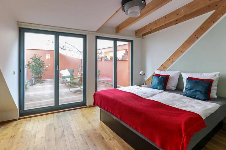 Ferienwohnung für 4 Personen, mit Ausblick und Balkon - 1