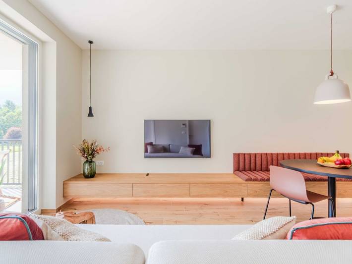 Ferienwohnung für 6 Personen, mit Balkon und Sauna, mit Haustier in Bovec