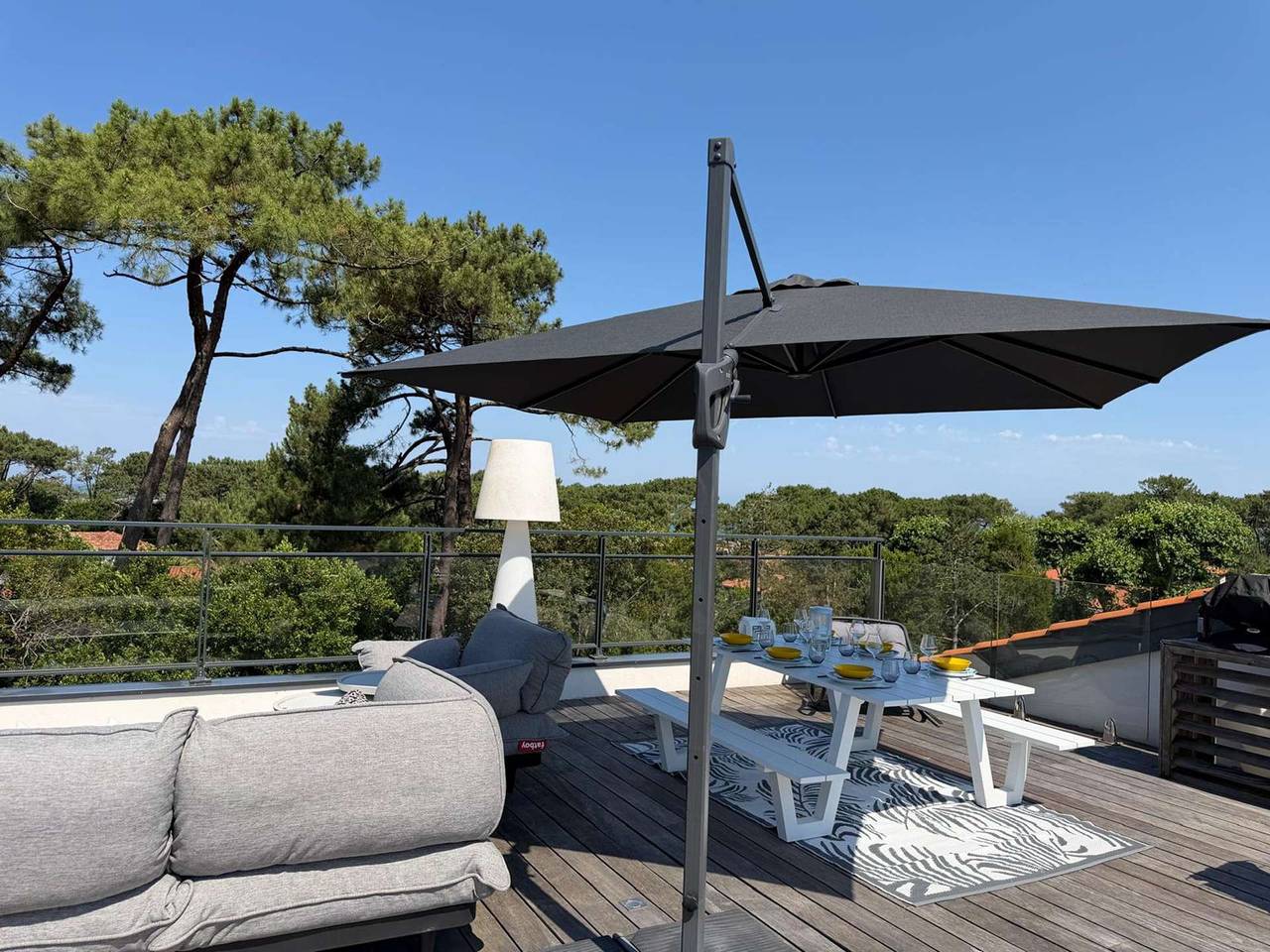Appartement entier, Rooftop avec jacuzzi et vue dégagée haut de gamme in Anglet, Région de Bayonne