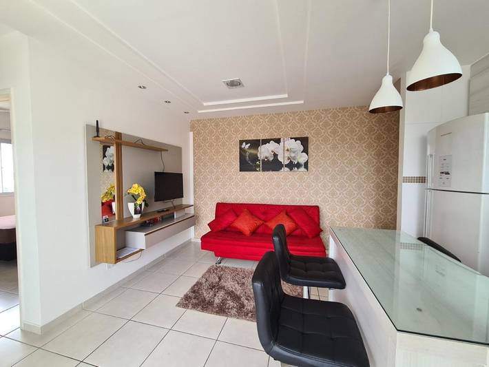 Casas e apartamentos de temporada para 4 pessoas, com sauna e balcão e ainda piscina and piscina infantil em Nova Almeida