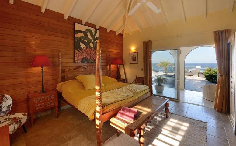 Location de vacances pour 10 personnes, avec sauna et piscine ainsi que jardin et vue, animaux acceptés dans Friars Bay Saint Martin - 2