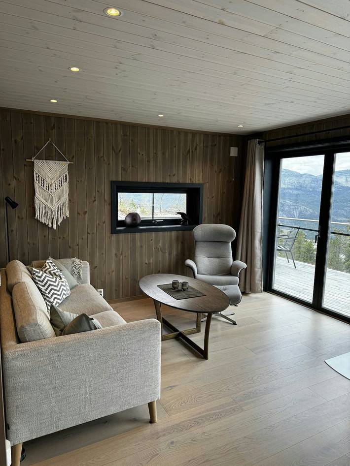 Moderne Hütte mit Panoramablick in Vrådal in Vrådal, Kviteseid