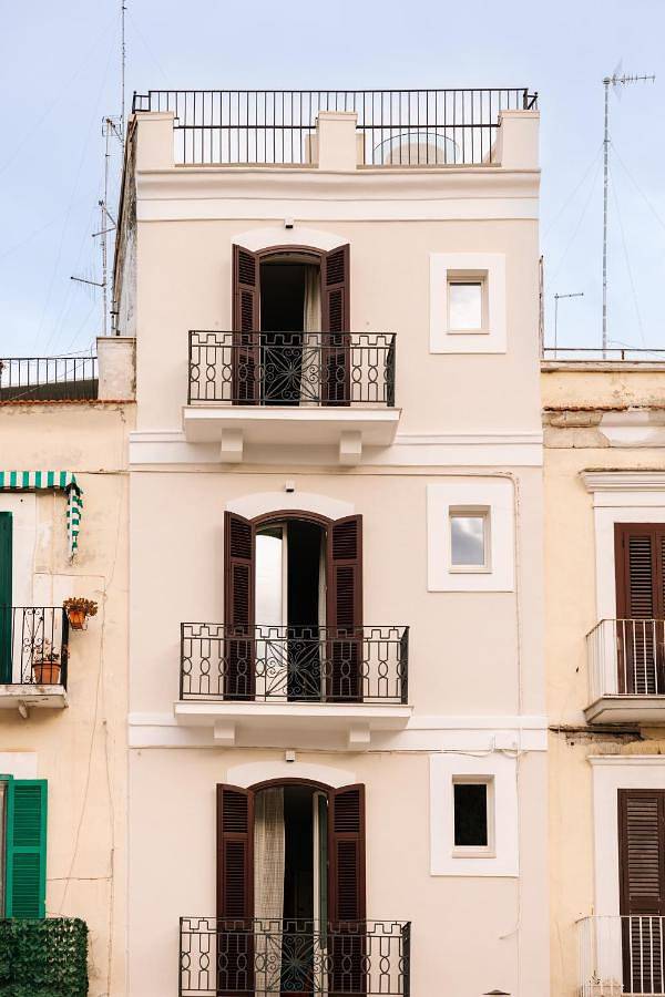 Casa de huéspuedes para 2 personas, con vistas y terraza en Bari