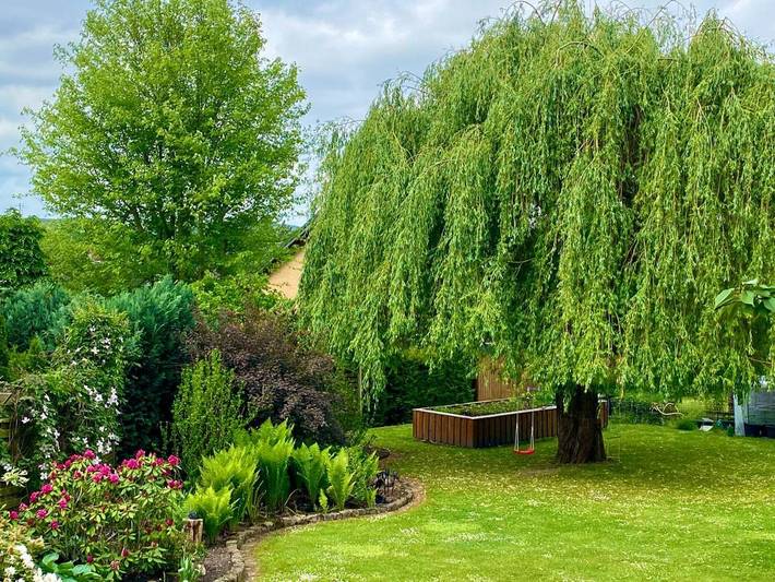 Ferienwohnung für 4 Personen, mit Terrasse und Garten sowie Ausblick in Wendland