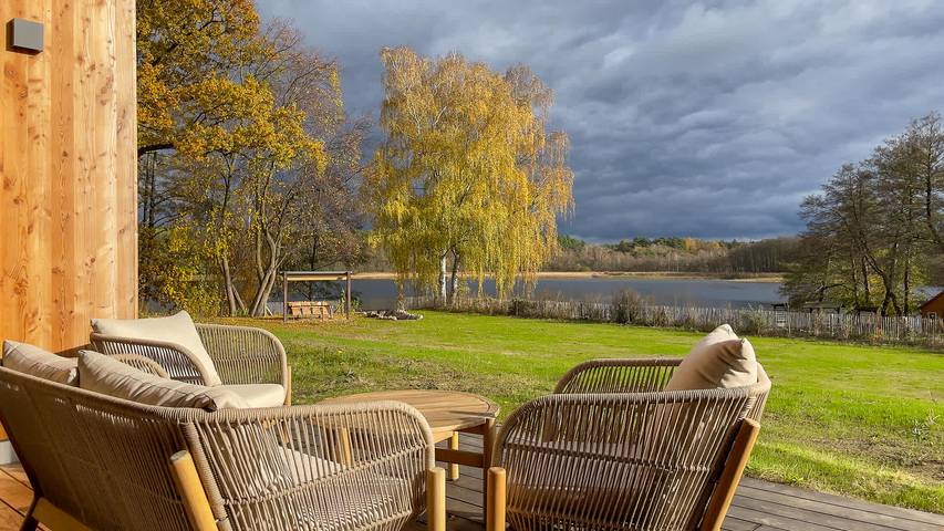 Ferienhaus für 4 Personen, mit Garten und Sauna
