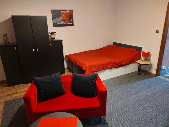 Apartament wakacyjny dla 2 osób, z widok i balkon w Konin