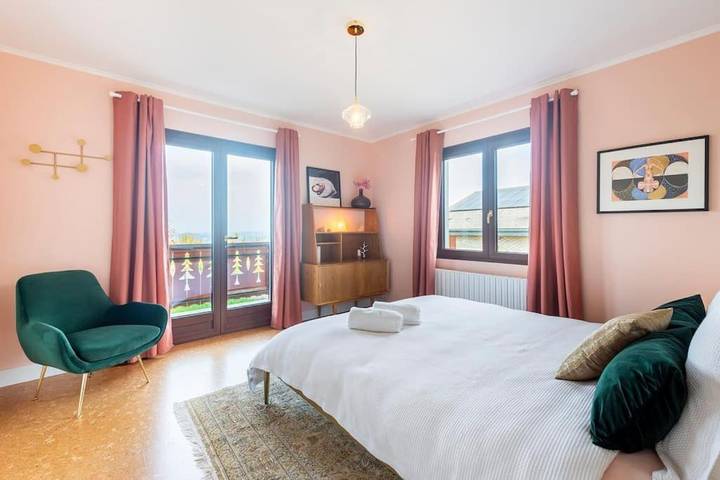 Apartamento de vacaciones para 4 personas, con jardín además de vistas y vistas al lago - 1