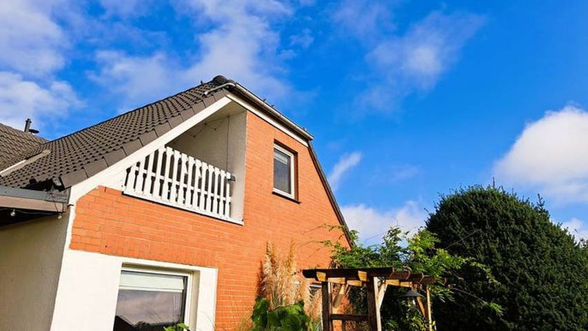 Ferienwohnung für 4 Personen, mit Balkon und Sauna in Schloen-Dratow