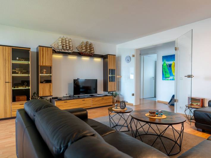 Ferienwohnung für 4 Personen, mit Balkon und Ausblick in Wilhelmshaven - 3