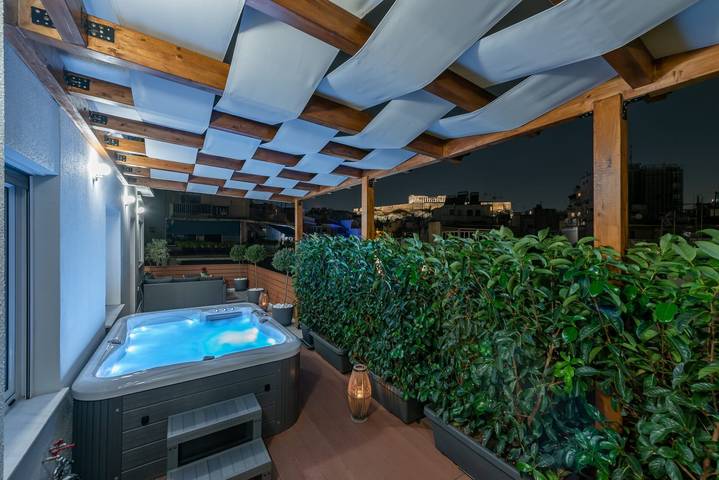 Villa für 4 Personen, mit Balkon in Athen