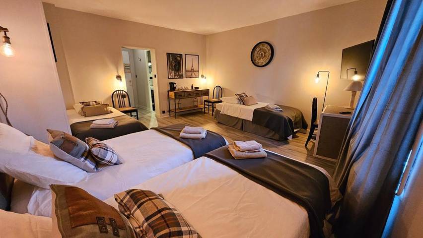 Hôtel pour 2 personnes, avec terrasse, animaux acceptés à Losne - 3