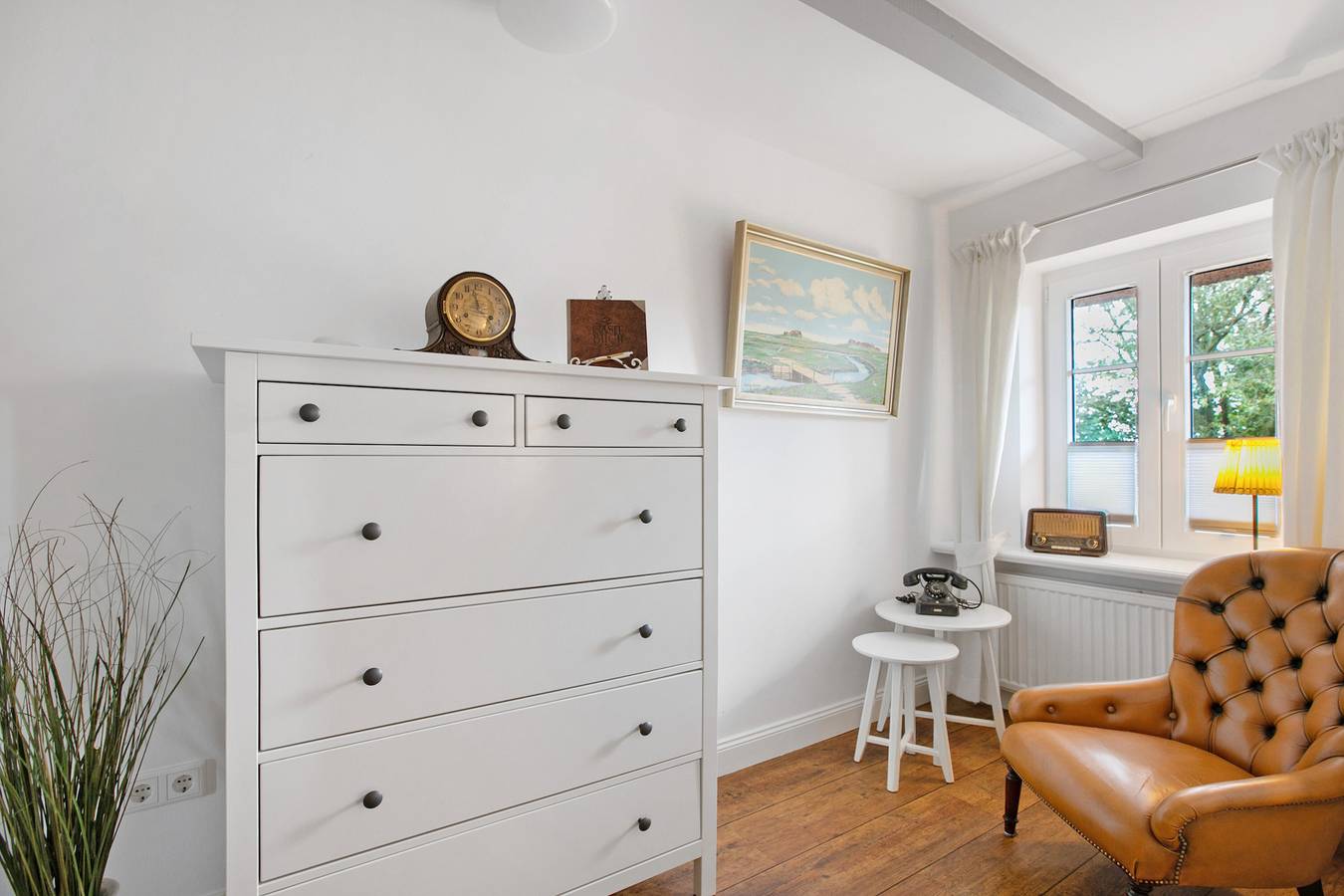 Ganze Wohnung, 'Fewo Luna' mit Privatterrasse, Gemeinschaftsgarten und Wi-Fi in Emmelsbüll-Horsbüll, Nordseeküste