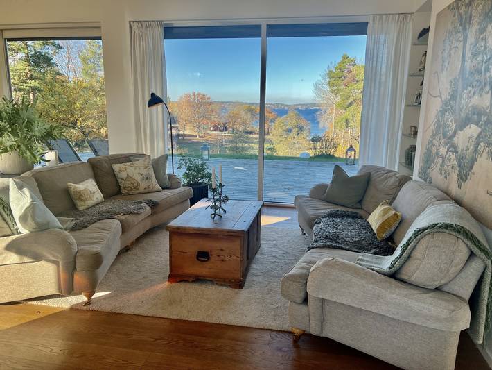 Schöne private Villa mit Meerblick auf Ingarö vor den Türen Stockholms in Ingarö