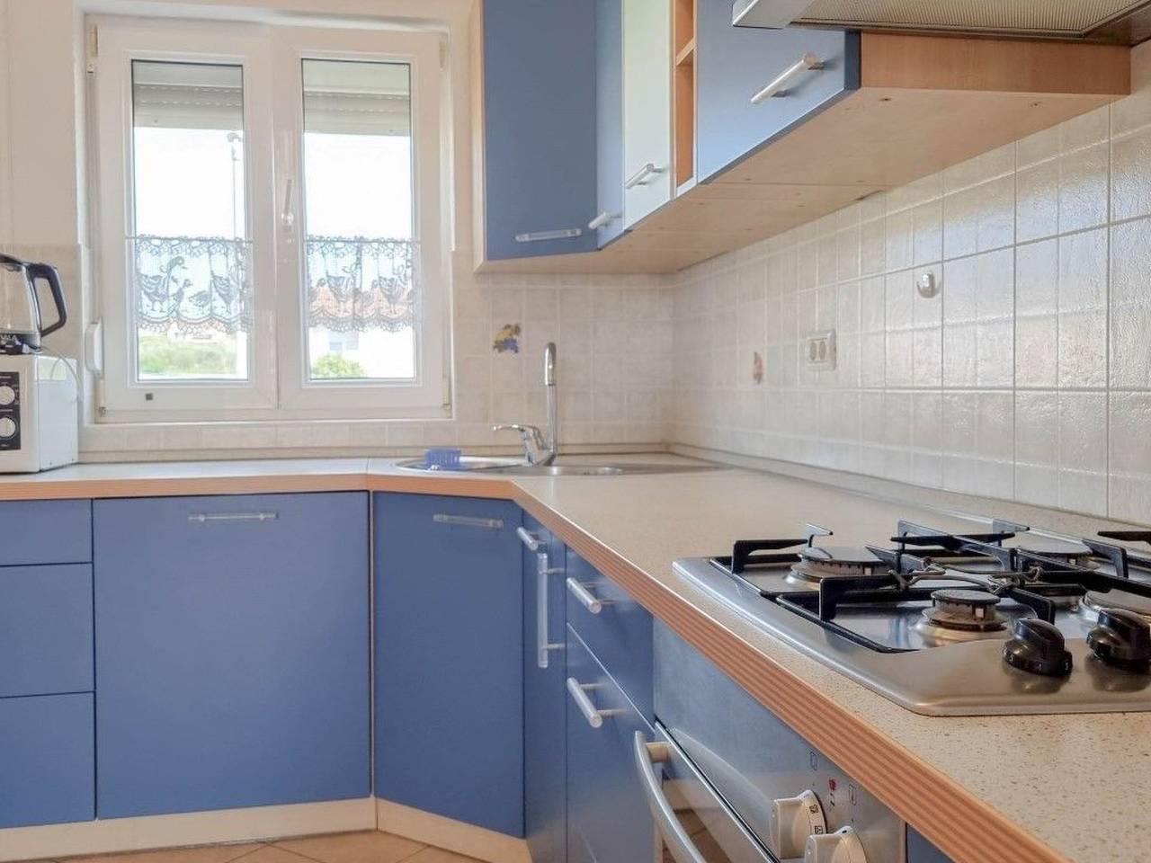 Geheel appartement, "Stelia 3" mit Balkon in Novigrad, Mareda