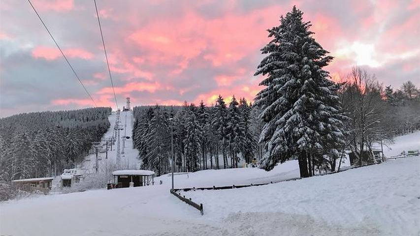 Hütte für 3 Personen, mit Balkon, kinderfreundlich in Hahnenklee