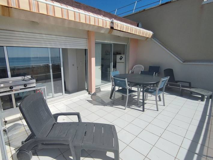Holiday rental for 6 people, with terrace in Narbonne Plage