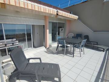 Ferienwohnung für 6 Personen, mit Terrasse am Narbonne Plage