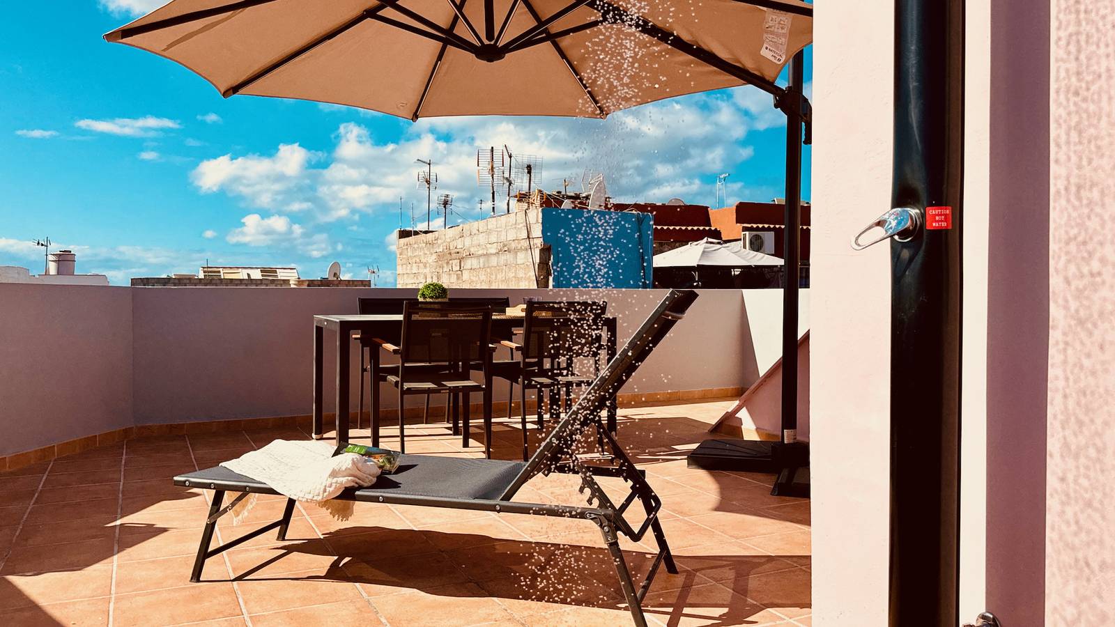 Terrace with Sea and Mountain Views in El Tablero, San Bartolomé de Tirajana