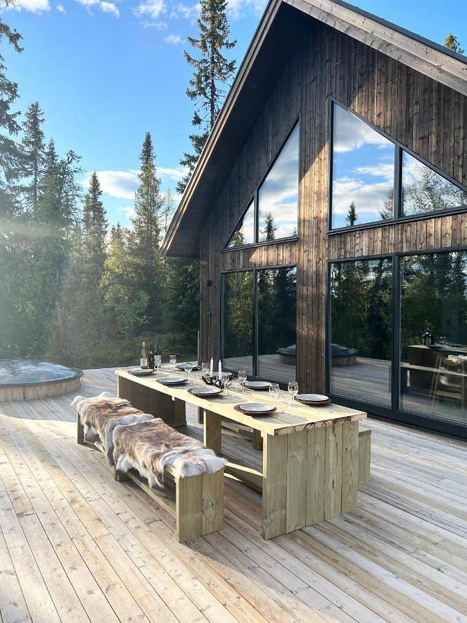 Villa für 8 Personen, mit Sauna und Terrasse sowie Garten und Whirlpool in Schweden - 2