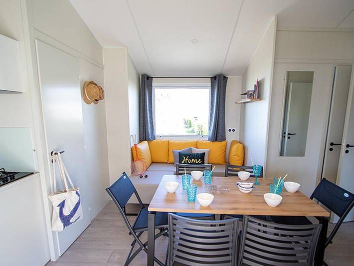 Camping Mirabel La Renaudière - Mobilheim 6 personen - Superior - 3 Schlafzimmer in La Plaine-sur-Mer, Côte de Jade