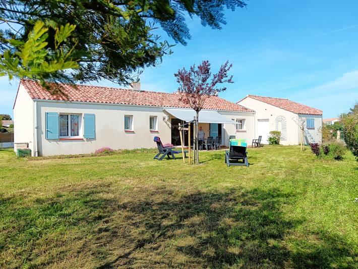 Maison de vacances pour 6 personnes, avec terrasse et jardin, animaux acceptés à Givrand