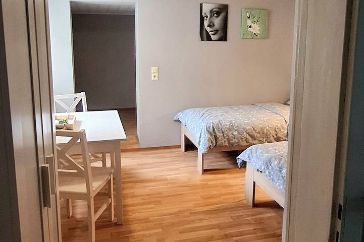 Ferienwohnung für 4 Personen, mit Terrasse und Garten