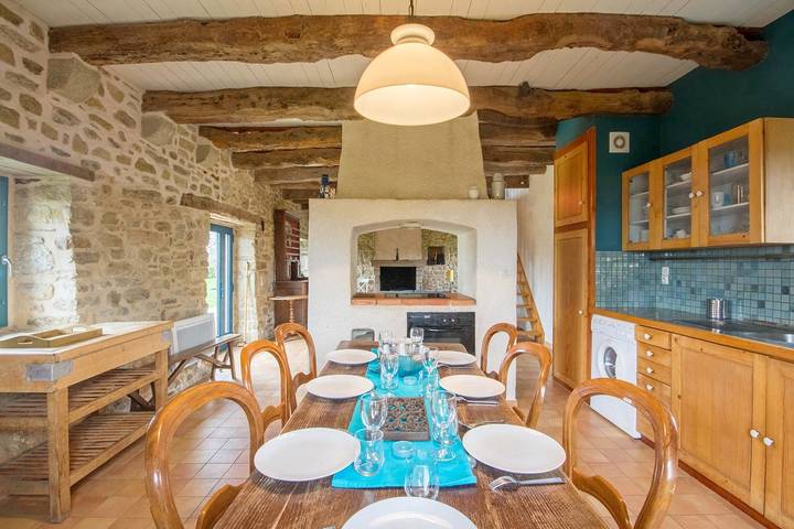 Gîte pour 8 personnes, avec jardin, animaux acceptés à Séné - 4