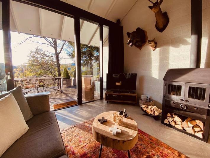 Location de vacances pour 4 personnes, avec vue et jardin dans Petit Coo - 4