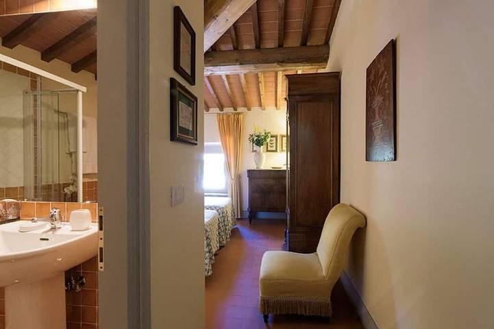Villa Catarsena in Toscana con piscina riscaldata ad uso esclusivo in Bibbiena, Casentino