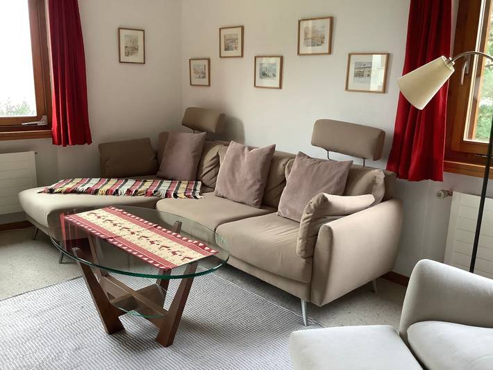 Ferienwohnung für 4 Personen, mit Balkon und Garten in Pontresina - 3