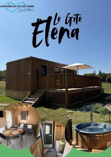 Camping pour 2 personnes, avec vue et piscine ainsi que vue sur le lac et jardin, animaux acceptés dans l' Aisne