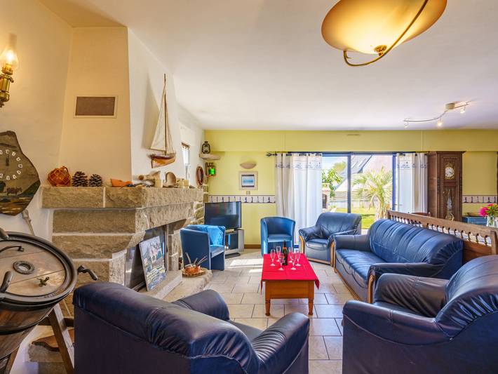 Location de vacances pour 8 personnes, avec terrasse et jardin à Loctudy - 2