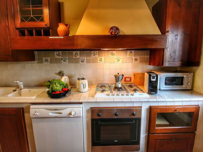 Gîte pour 4 personnes, avec piscine et terrasse, adapté aux familles à Radda in Chianti - 4