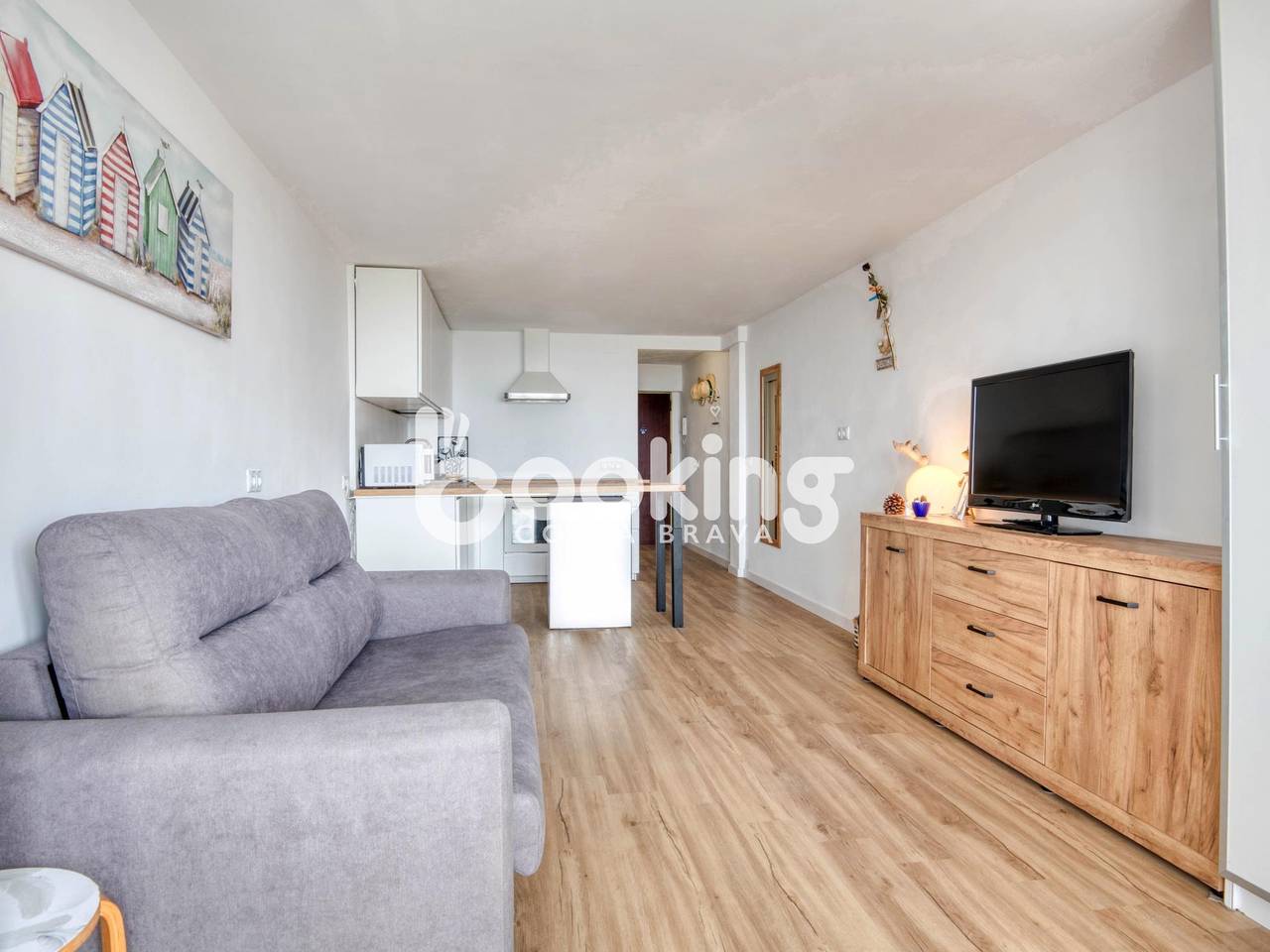 Geheel vakantieappartement, Vakantieappartement voor 2 personen met uitzicht op zee in Platja d'Aro, Costa Brava